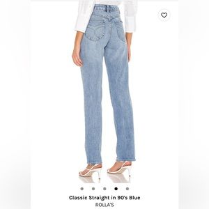 ROLLA’S Classic Straight in 90’s Blue